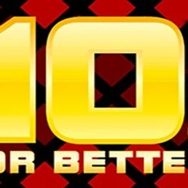 10s or Better game by 1x2gaming – logo hosted on Genie Play Casino