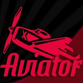 Aviator online game logo by Spribe on genieplays.com