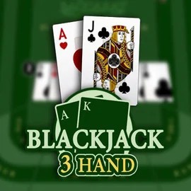 Blackjack 3H (Habanero) slot visual from Habanero available on genieplays.com