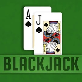 Blackjack (Relax Gaming) slot logo by Relax Gaming at Genie Play Casino
