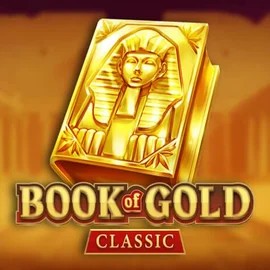 Book of Gold Classic slot logo by Playson at Genie Play CasinoBook of Gold Classic