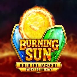 Burning Sun slot logo by Wazdan at Genie Play CasinoBurning Sun