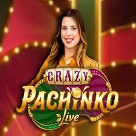 Crazy Pachinko slot visual from Evolution available on genieplays.com