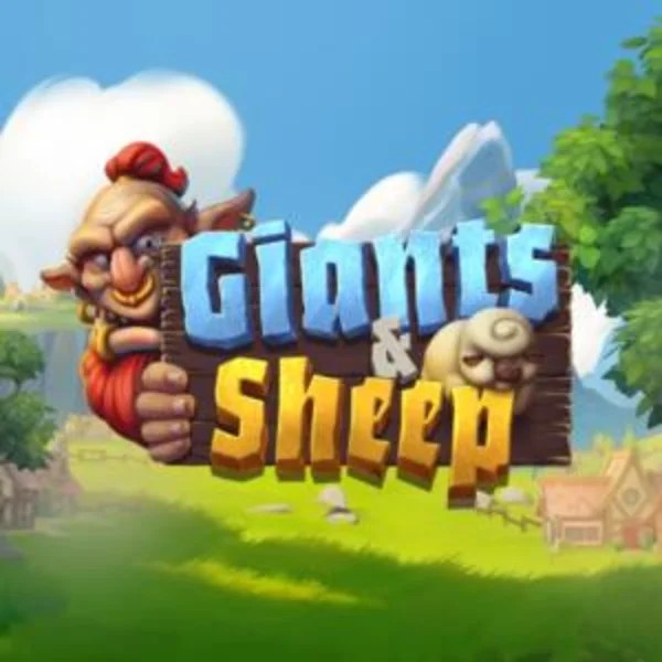 Logo of Giants and Sheep from Relax Gaming at Genie Play Casino