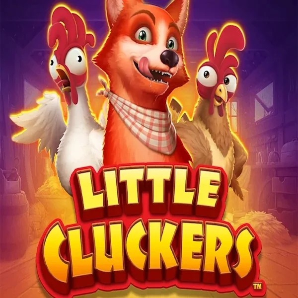 Little Cluckers online game logo by Greentube on genieplays.com