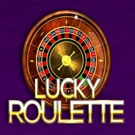 Lucky Roulette logo by Belatra Games at Genie Play Casino