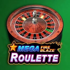 Mega Fire Blaze Roulette logo – Table Games by Playtech at Genie Play Casino