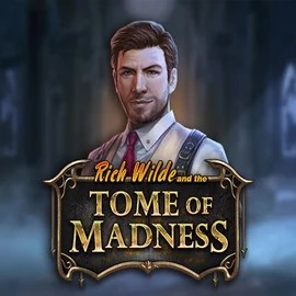 Tome of Madness slot logo by Play'n GO at Genie Play Casino