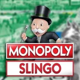 Slingo Monopoly logo by Gaming Realms at Genie Play Casino