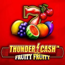 Thunder Cash Fruity Fruity slot visual from Novomatic available on genieplays.com